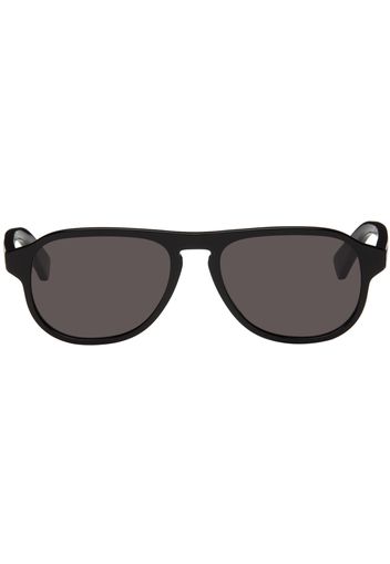 Bottega Veneta Black Aviator Sunglasses