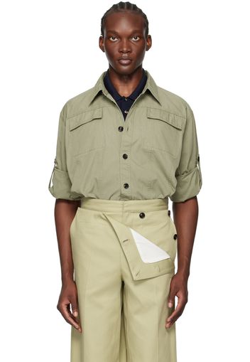 Bottega Veneta Khaki Light Shirt