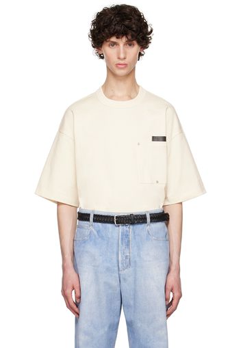 Bottega Veneta Off-White Pocket T-Shirt