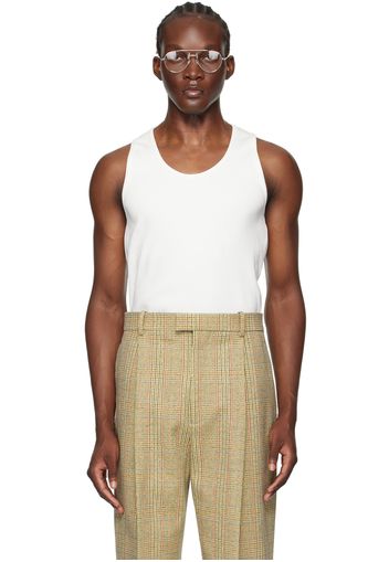 Bottega Veneta Off-White Rib Tank Top