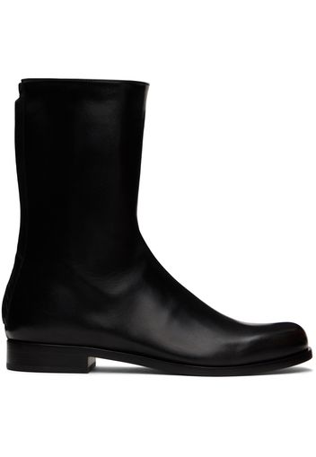 Bottega Veneta Black Cushion Lux Boots