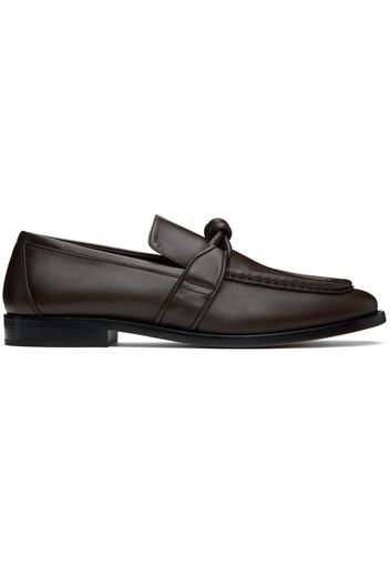 Bottega Veneta Brown Astaire Loafers