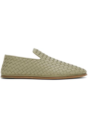 Bottega Veneta Green Sunday Slippers