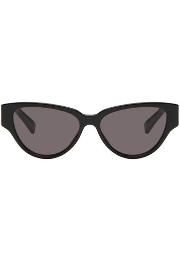 Bottega Veneta Black Cat-Eye Sunglasses