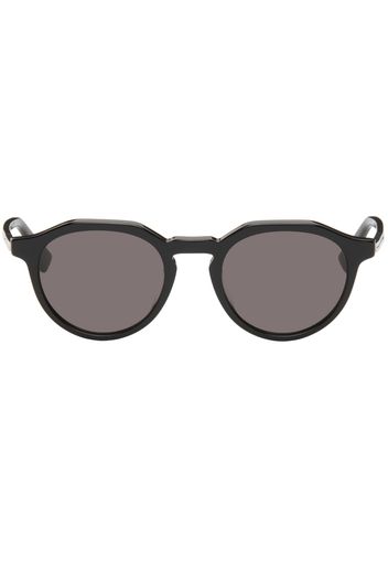 Bottega Veneta Black Logo Plaque Sunglasses