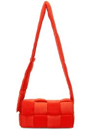 Bottega Veneta Red Padded Tech Cassette Bag