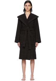 Bottega Veneta Brown Intreccio Bathrobe