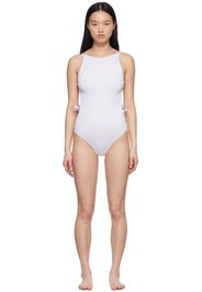 Bottega Veneta Purple Nylon One-Piece Swimsuit