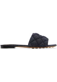 Bottega Veneta Indigo Padded Flat Sandals