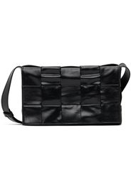 Bottega Veneta Black Cassette Messenger Bag