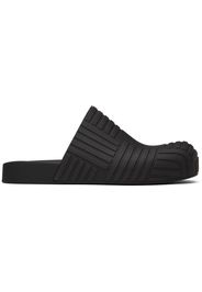 Bottega Veneta Black Slider Loafers