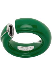 Bottega Veneta Green Fold Ring