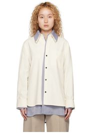 Bottega Veneta Off-White Double Layer Shirt