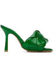 Bottega Veneta Green Lido Mules