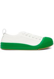 Bottega Veneta White Vulcan Sneakers