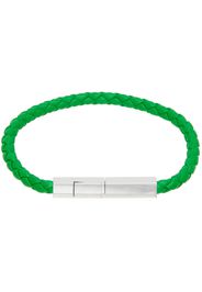 Bottega Veneta Green Braid Bracelet