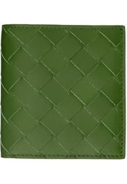 Bottega Veneta Green Slim Bifold Wallet