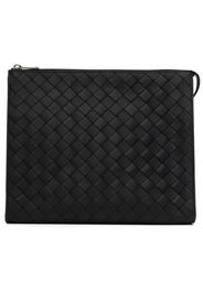 Bottega Veneta Black Standing Pouch