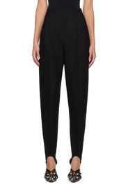 Bottega Veneta Black Stirrup Trousers