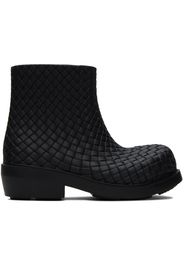 Bottega Veneta Black Fireman Boots