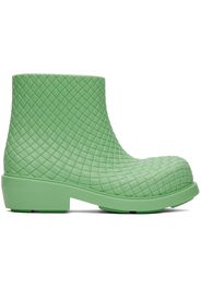 Bottega Veneta Green Fireman Boots