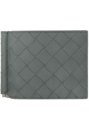 Bottega Veneta Gray Bill Clip Wallet