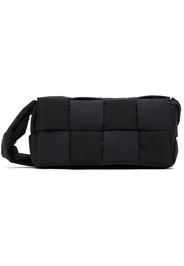 Bottega Veneta Black Padded Cassette Messenger Bag