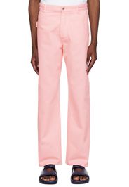 Bottega Veneta Pink 5-Pocket Jeans