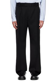 Bottega Veneta Black Elasticized Trousers