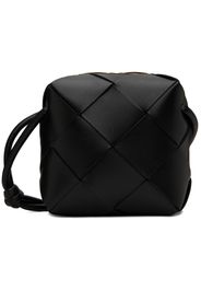 Bottega Veneta Black Mini Cassette Camera Bag