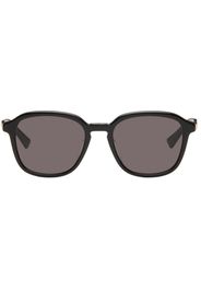 Bottega Veneta Black Round Sunglasses