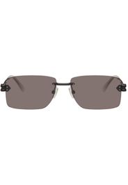 Bottega Veneta Black Square Sunglasses