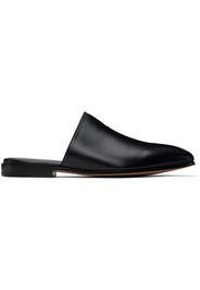 Bottega Veneta Black Roma Slippers