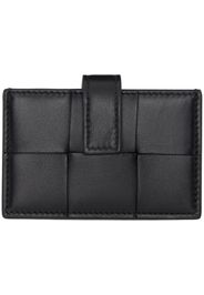 Bottega Veneta Black Accordion Card Holder