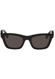 Bottega Veneta Black Cat-Eye Sunglasses