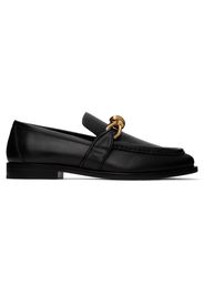 Bottega Veneta Black Astaire Loafers