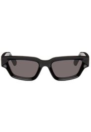 Bottega Veneta Black Rectangular Sunglasses