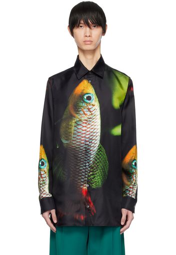 Botter Black Large Fish Shirt