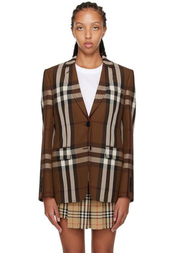 Burberry Brown Tonya Blazer