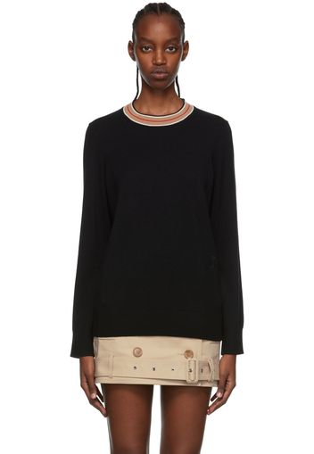 Burberry Black Cashmere Sweater