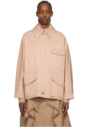 Burberry Beige Oversized Jacket