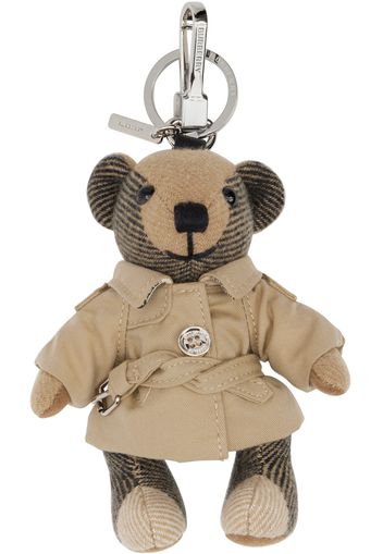 Burberry Beige Thomas Bear Trench Coat Keychain