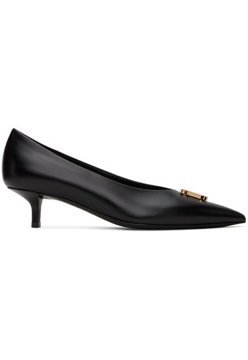 Burberry Black Monogram Motif Heels