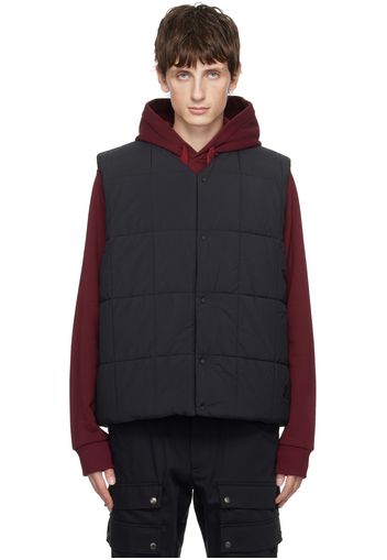 Burberry Black Quilted Puffer Vest