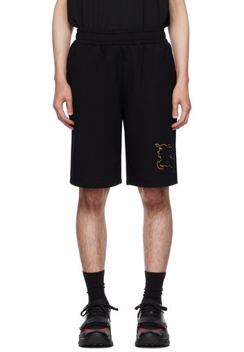 Burberry Black Check EKD Shorts