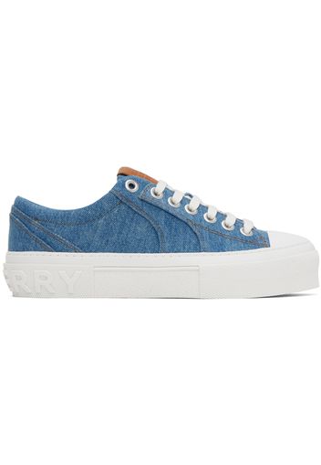 Burberry Blue Patch Sneakers