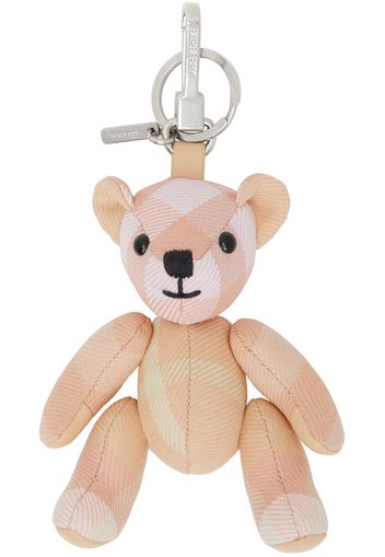 Burberry Pink Thomas Bear Charm Keychain