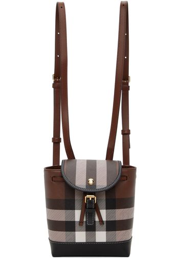 Burberry Brown Micro Backpack