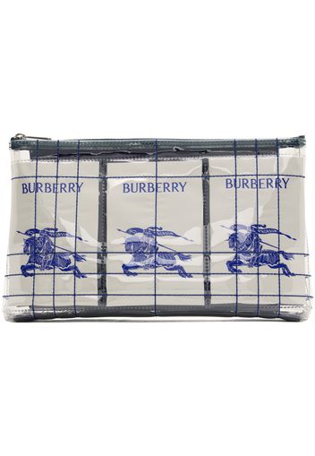 Burberry Transparent EKD Label Pouch