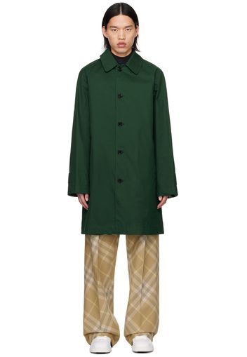 Burberry Green Reversible Coat